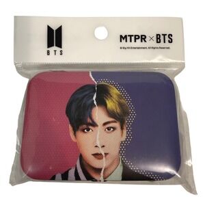 MTPR x BTS KPOP Contact Lens Case Tin Set with Photocards Korean Official